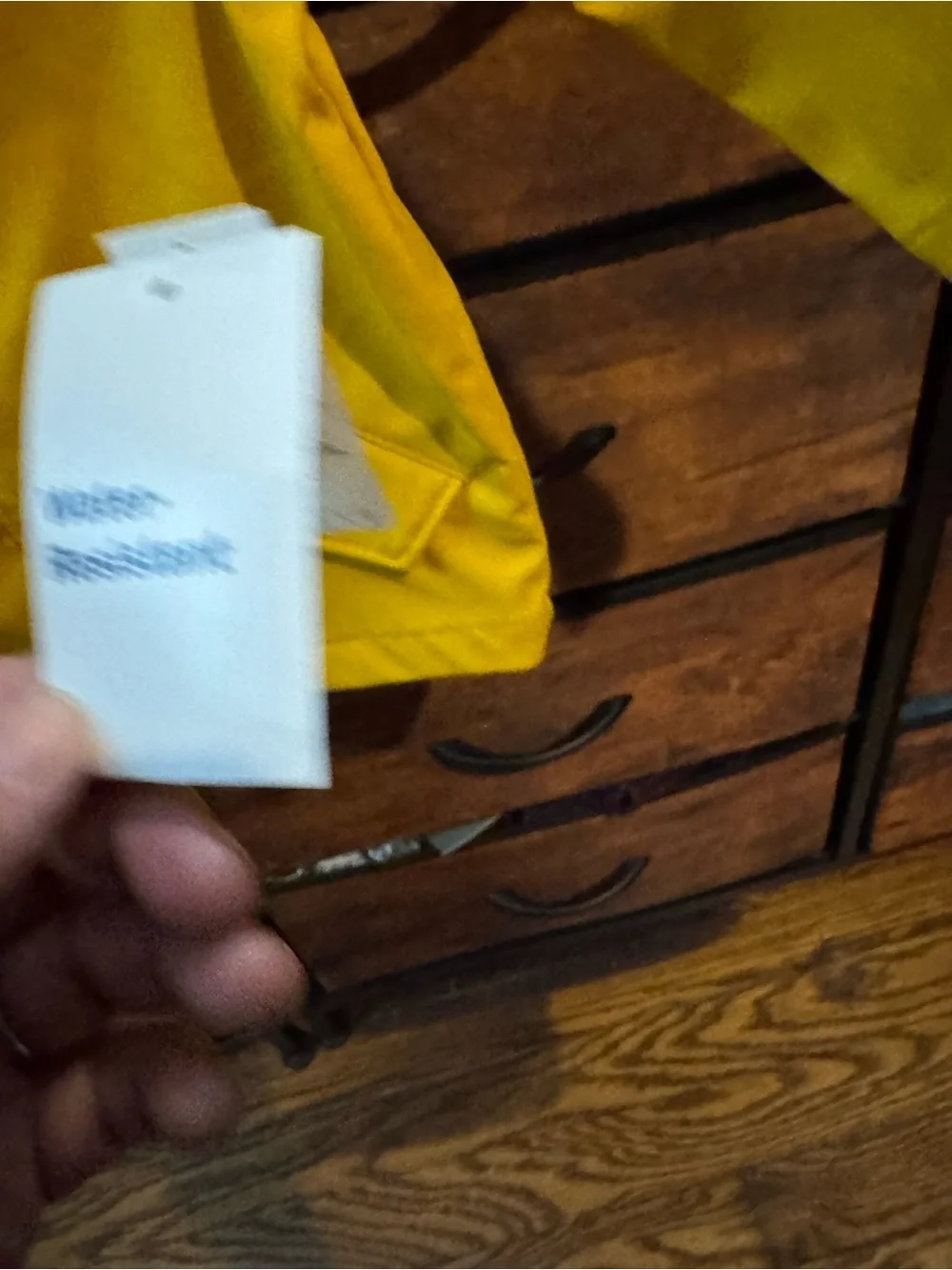 Old Navy Yellow Toddler Hooded Raincoat